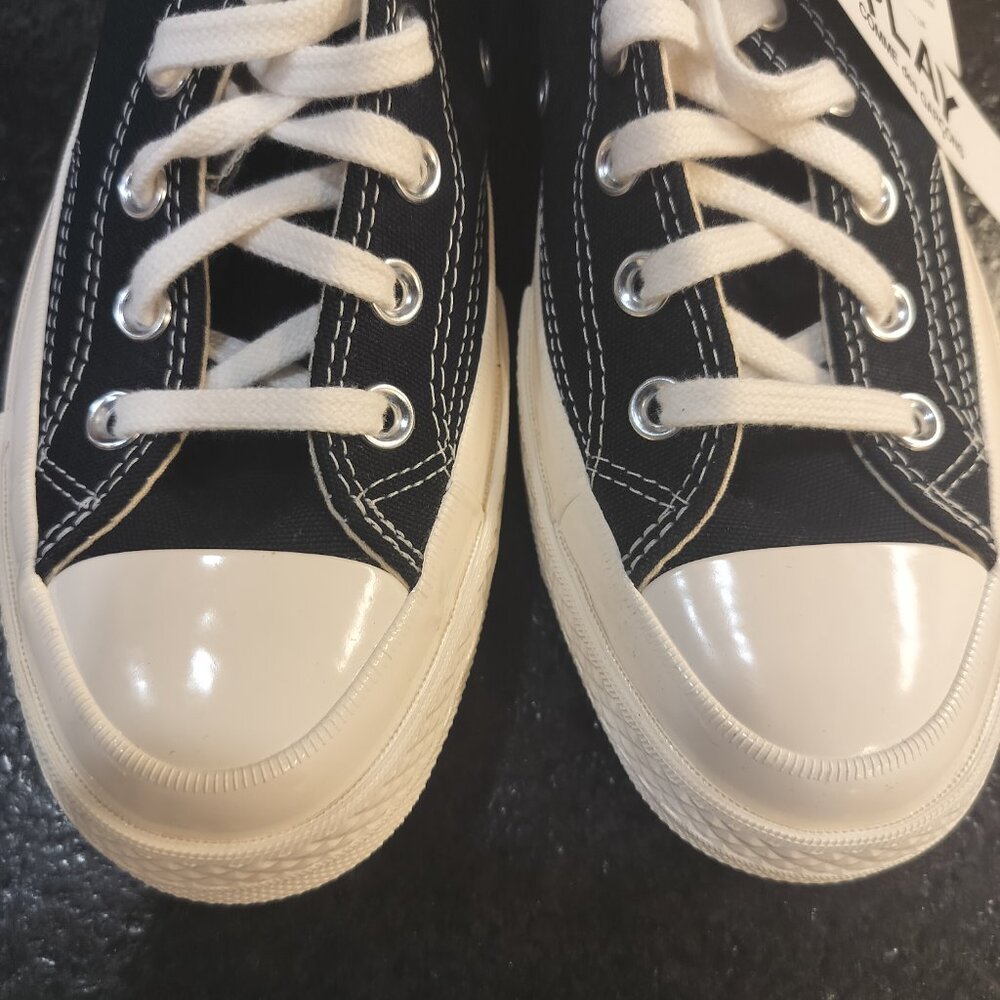 Converse Chuck Taylor All Star High x Comme des Garcons Play 2015 US Men's 8 - Picture 3 of 9